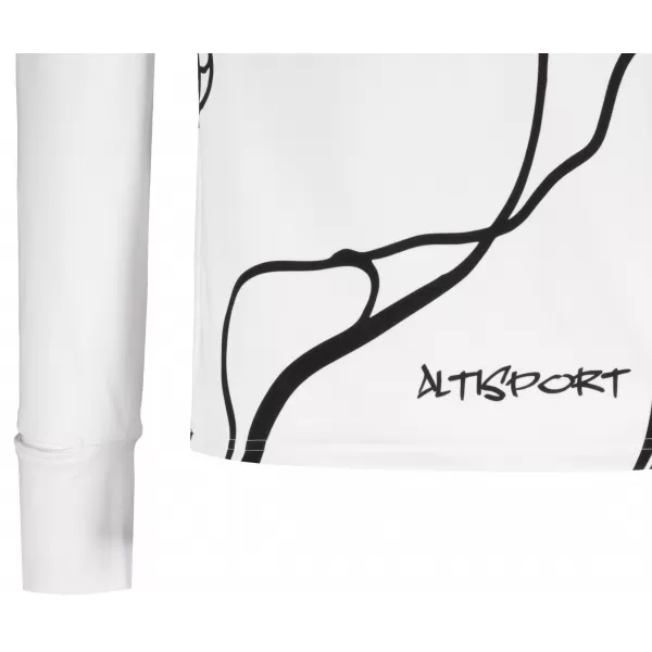  Herren Sport Sweatshirt Premium Plus ALTISPORT VOJ/ALM073MI04 WEIß 