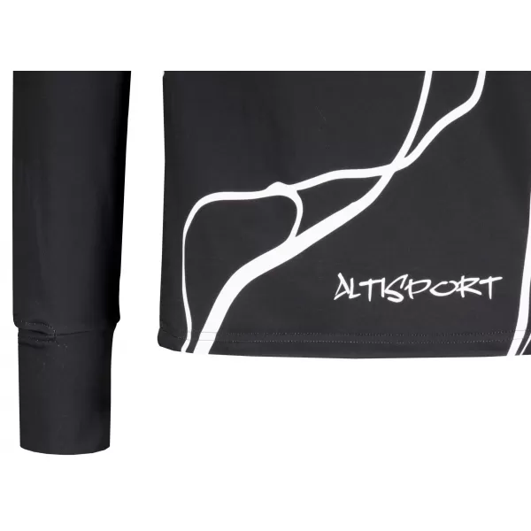  Herren Sport Sweatshirt Premium Plus ALTISPORT VOJ/ALM073MI04 SCHWARZ 