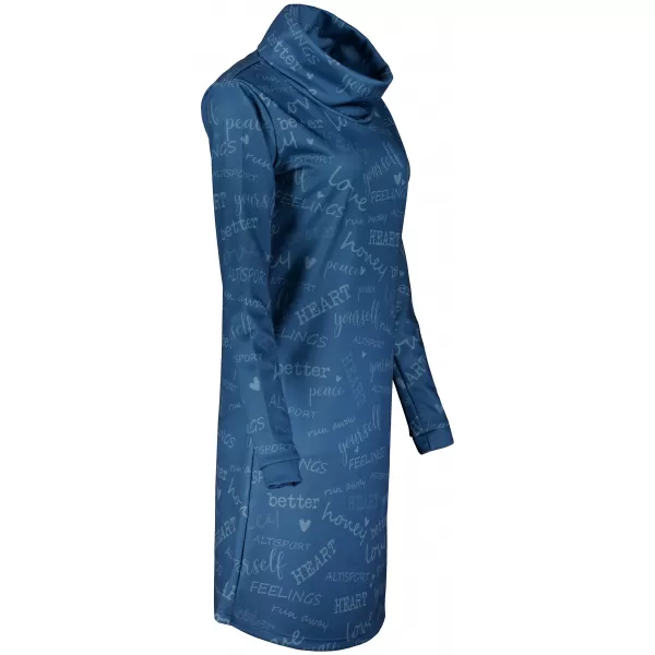  Damen erweitertes Premium -Sweatshirt ALTISPORT VOJ/ALW067MI06 BLAU 