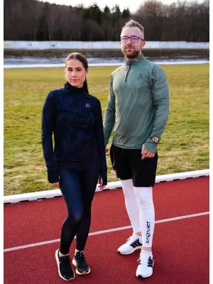 Herren Sport Sweatshirt Premium Plus ALTISPORT VOJ/ALM072MI04 GRÜN
