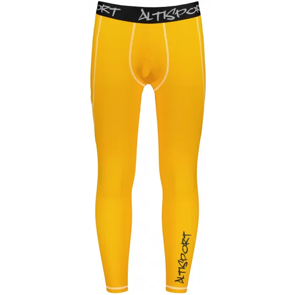  Herrensport -Leggings langer Prämie ALTISPORT VOJ/ALM000LEG01 ORANGE 