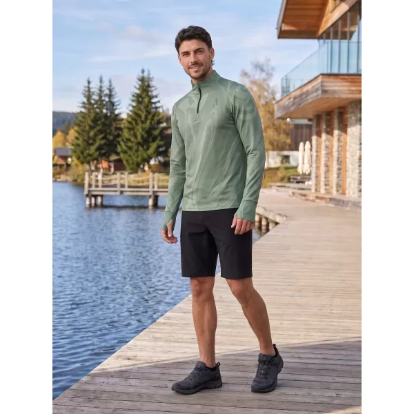  Herren Sport Sweatshirt Premium Plus ALTISPORT VOJ/ALM072MI04 GRÜN 