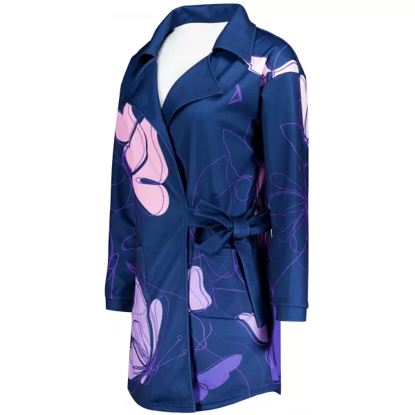  Frauen -Sweatshirt -Premium -Tasche für Frauen ALTISPORT VOJ/ALW086MI05 DUNKELBLAU-VIOLETT 