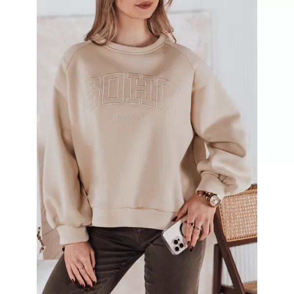  Damen Sweatshirt DSTREET COSYONE BY1349 BEIGE 