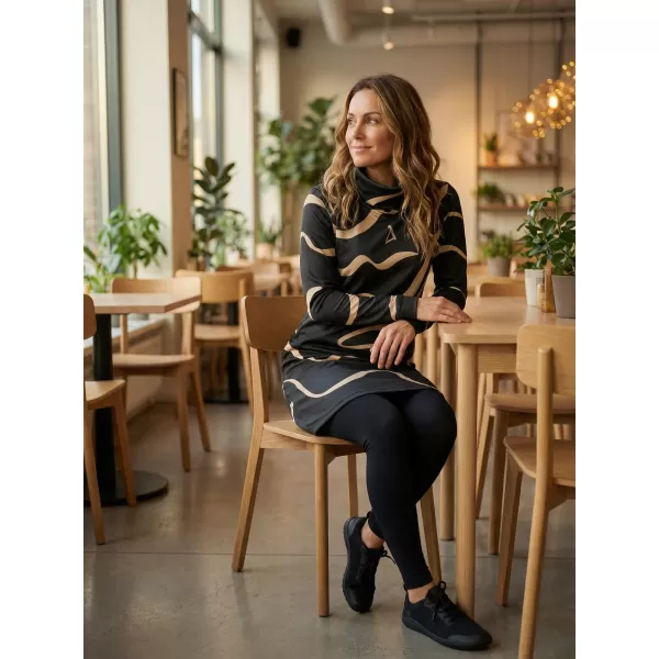  Damen erweitertes Premium -Sweatshirt ALTISPORT VOJ/ALW088MI06 BRAUN 