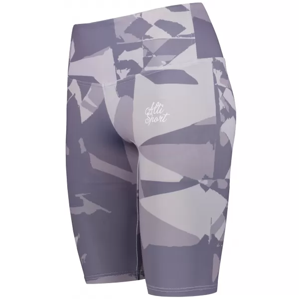  Frauen -Leggings über den Knien Premium ALTISPORT VOJ/ALW080LEG02 GRAUVIOLETT 