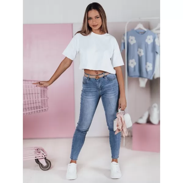  Damenhosen DSTREET SKINNTON UY2350 BLAU 