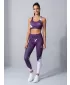 Lange Leggings für Frauen Premium ALTISPORT VOJ/ALW081LEG01 DUNKELVIOLETT