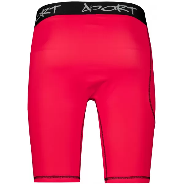  Männersport -Leggings über den Knien der Prämie ALTISPORT VOJ/ALM000LEG02 ROT 
