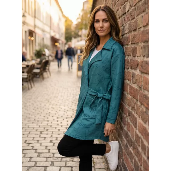  Frauen -Sweatshirt -Premium -Tasche für Frauen ALTISPORT VOJ/ALW084MI05 GRÜN 