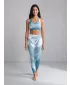 Lange Leggings für Frauen Premium ALTISPORT VOJ/ALW081LEG01 BLAU