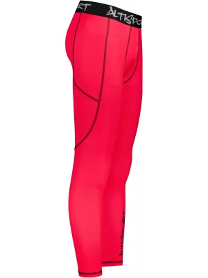 Herrensport -Leggings langer Prämie ALTISPORT VOJ/ALM000LEG01 ROT
