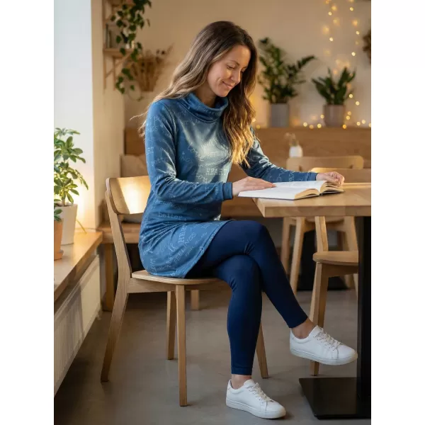  Damen erweitertes Premium -Sweatshirt ALTISPORT VOJ/ALW067MI06 BLAU 