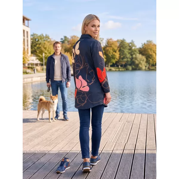  Frauen -Sweatshirt -Premium -Tasche für Frauen ALTISPORT VOJ/ALW086MI05 SCHWARZ-ORANGE 