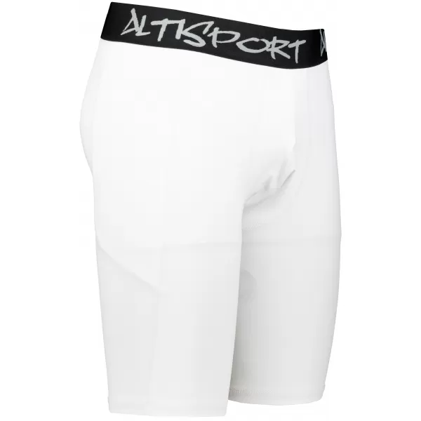  Männersport -Leggings über den Knien der Prämie ALTISPORT VOJ/ALM000LEG02 WEIß 