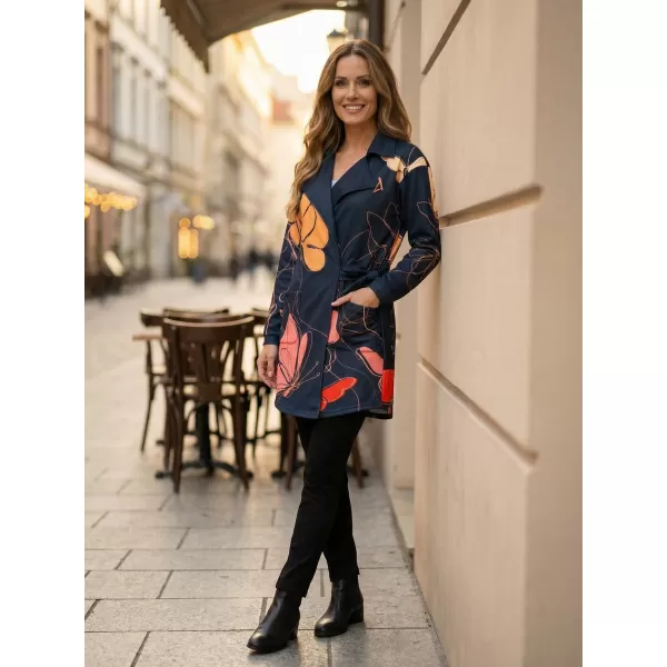  Frauen -Sweatshirt -Premium -Tasche für Frauen ALTISPORT VOJ/ALW086MI05 SCHWARZ-ORANGE 