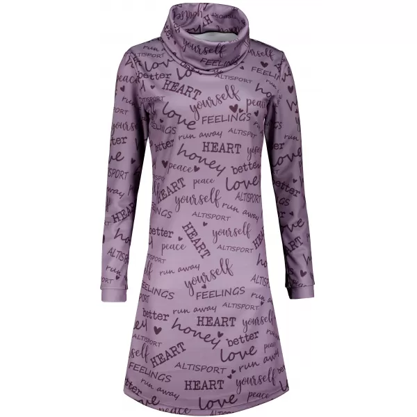  Damen erweitertes Premium -Sweatshirt ALTISPORT VOJ/ALW067MI06 LILA 