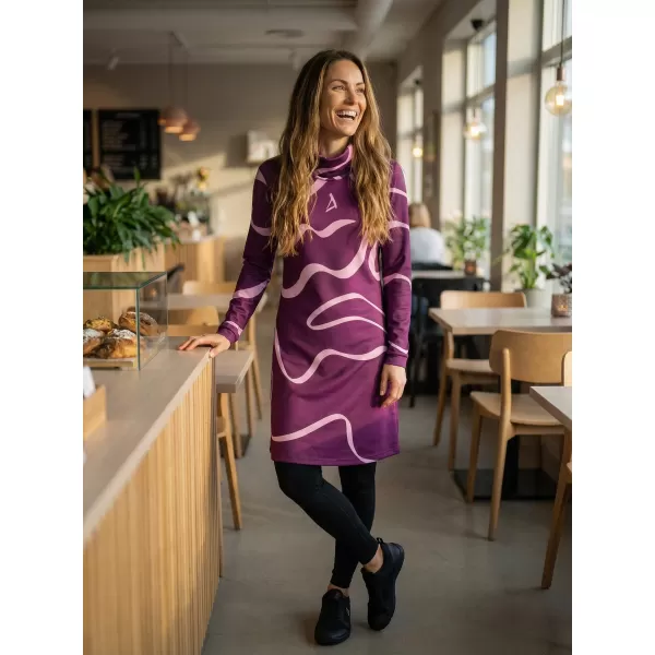  Damen erweitertes Premium -Sweatshirt ALTISPORT VOJ/ALW088MI06 ROSA 
