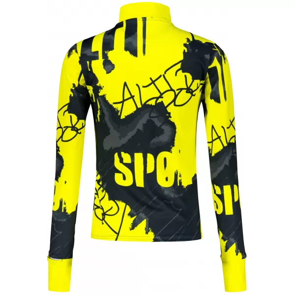  Frauen Sport Sweatshirt Premium Plus ALTISPORT VOJ/ALW076MI04 FLUO-GELB 