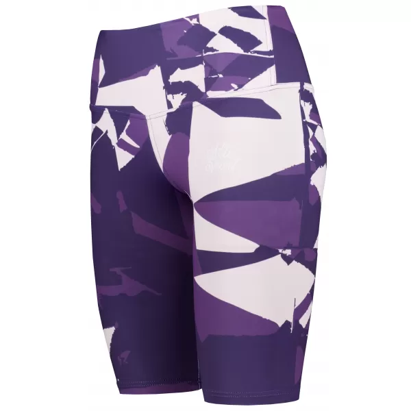  Frauen -Leggings über den Knien Premium ALTISPORT VOJ/ALW080LEG02 DUNKELVIOLETT 