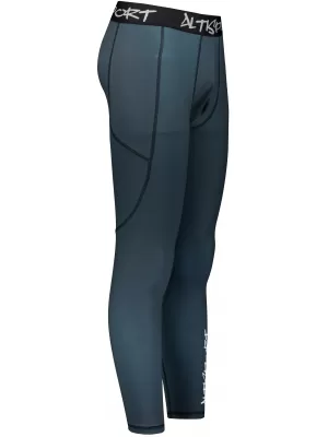 Herrensport -Leggings langer Prämie ALTISPORT VOJ/ALM000LEG01 DUNKELGRAU