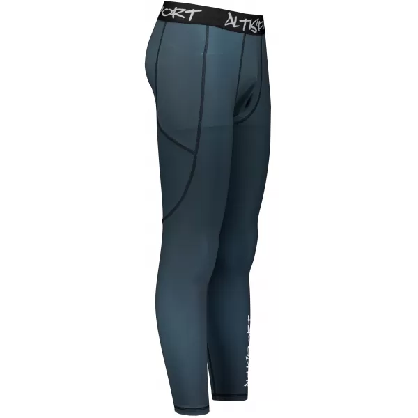  Herrensport -Leggings langer Prämie ALTISPORT VOJ/ALM000LEG01 DUNKELGRAU 