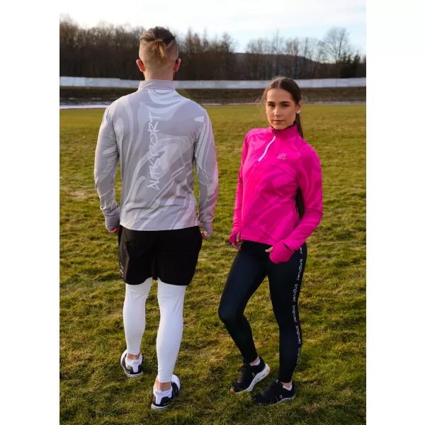  Frauen Sport Sweatshirt Premium Plus ALTISPORT VOJ/ALW072MI04 HEIßROSA 