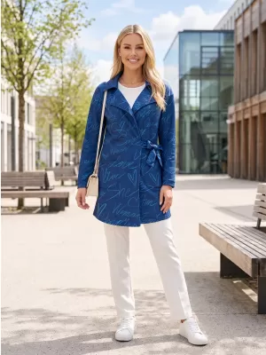 Frauen -Sweatshirt -Premium -Tasche für Frauen ALTISPORT VOJ/ALW084MI05 BLAU