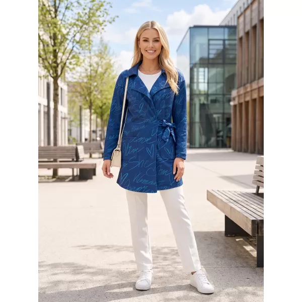  Frauen -Sweatshirt -Premium -Tasche für Frauen ALTISPORT VOJ/ALW084MI05 BLAU 