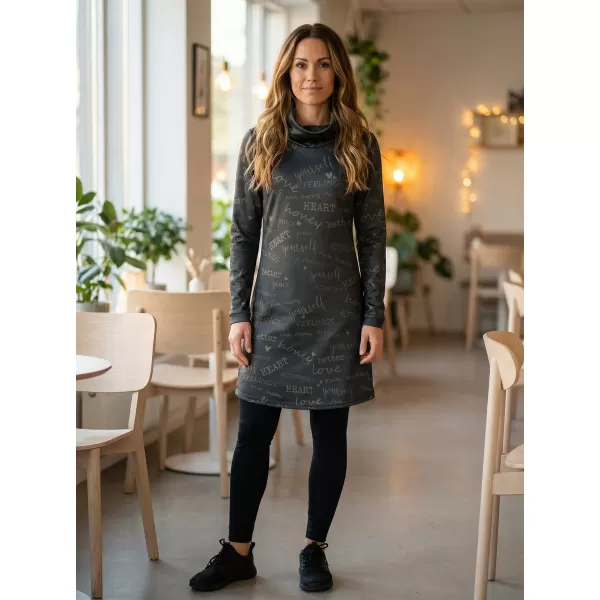  Damen erweitertes Premium -Sweatshirt ALTISPORT VOJ/ALW067MI06 DUNKELBRAUN 