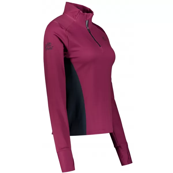  Frauen Sport Sweatshirt Premium Plus ALTISPORT VOJ/ALW078MI04 WEINRÖTET 