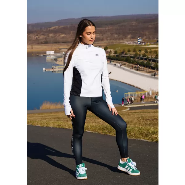  Frauen Sport Sweatshirt Premium Plus ALTISPORT VOJ/ALW078MI04 WEIß 