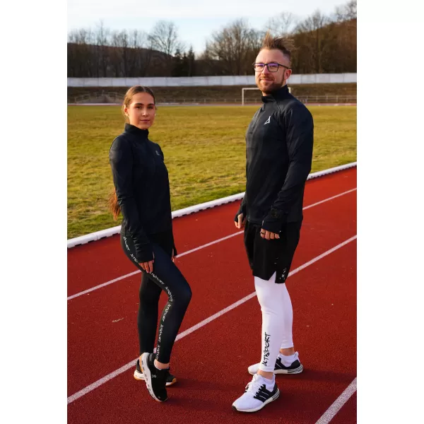  Herren Sport Sweatshirt Premium Plus ALTISPORT VOJ/ALM072MI04 SCHWARZ 
