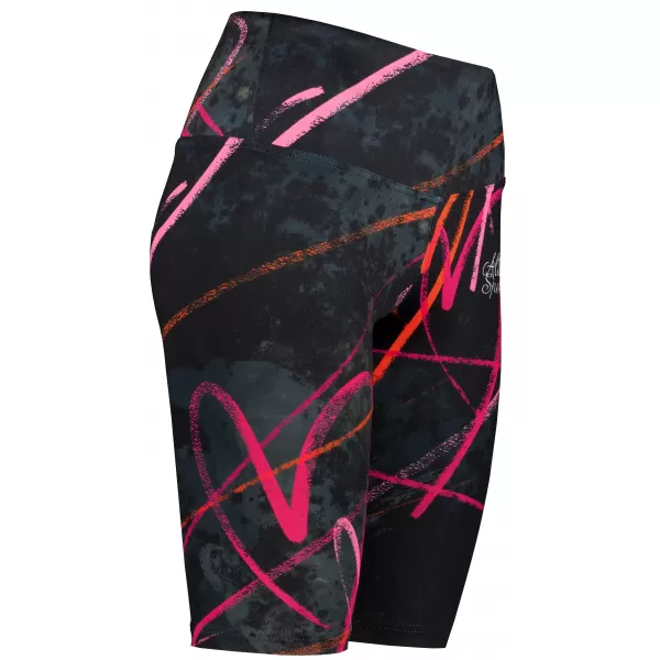  Frauen -Leggings über den Knien Premium ALTISPORT VOJ/ALW082LEG02 SCHWARZ 