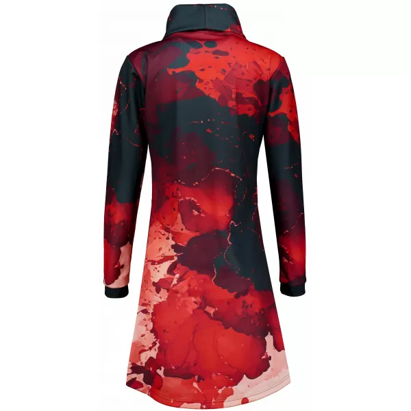  Damen erweitertes Premium -Sweatshirt ALTISPORT VOJ/ALW089MI06 ROT 