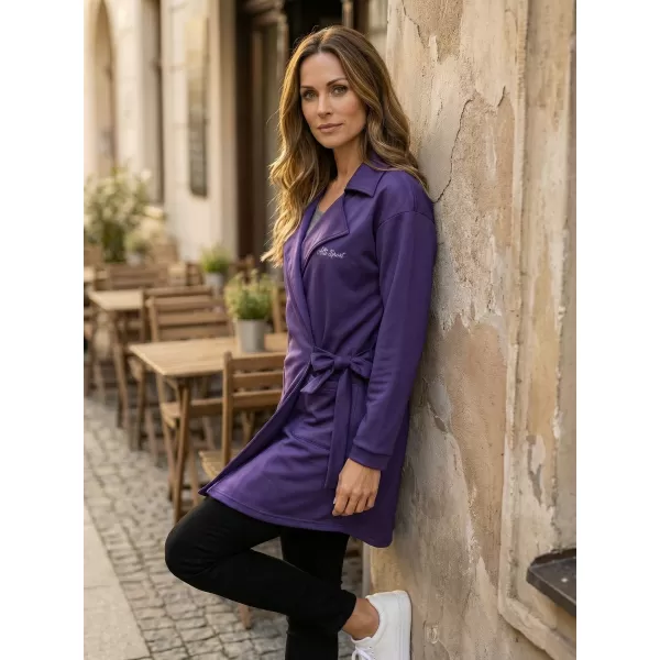  Frauen -Sweatshirt -Premium -Tasche für Frauen ALTISPORT VOJ/ALW000MI05 LILA 