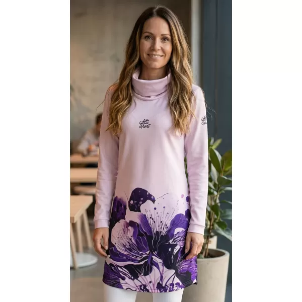  Damen erweitertes Premium -Sweatshirt ALTISPORT VOJ/ALW090MI06 LILA 