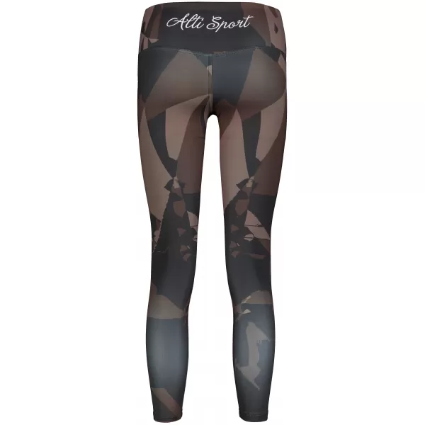  Lange Leggings für Frauen Premium ALTISPORT VOJ/ALW080LEG01 DUNKELBRAUN 