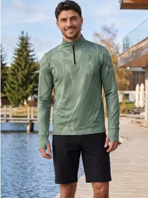 Herren Sport Sweatshirt Premium Plus ALTISPORT VOJ/ALM072MI04 GRÜN