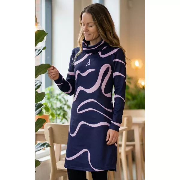  Damen erweitertes Premium -Sweatshirt ALTISPORT VOJ/ALW088MI06 LILA 
