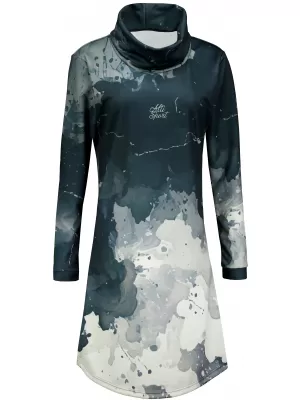 Damen erweitertes Premium -Sweatshirt ALTISPORT VOJ/ALW089MI06 SCHWARZ