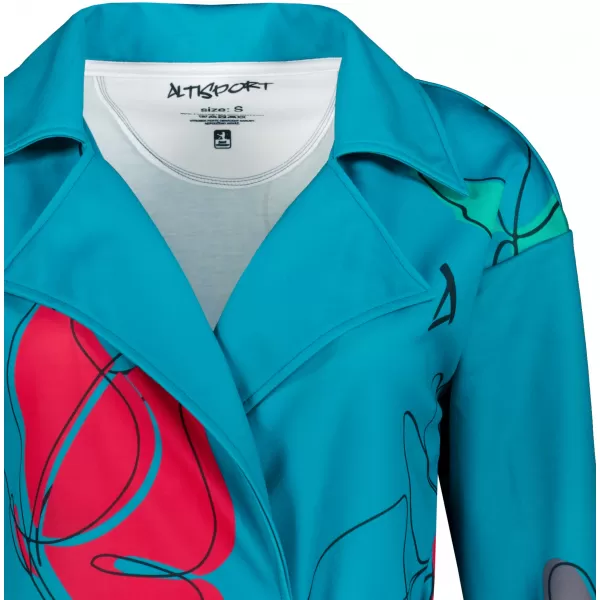  Frauen -Sweatshirt -Premium -Tasche für Frauen ALTISPORT VOJ/ALW086MI05 KEROSIN 