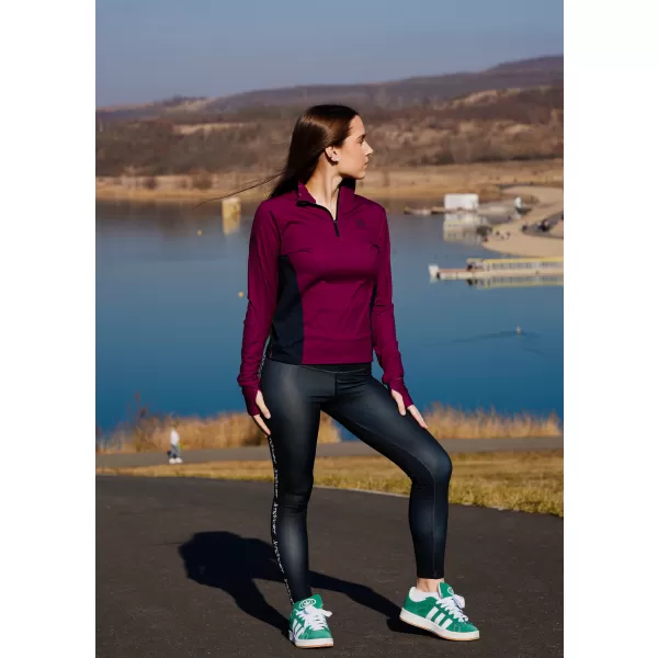  Frauen Sport Sweatshirt Premium Plus ALTISPORT VOJ/ALW078MI04 WEINRÖTET 