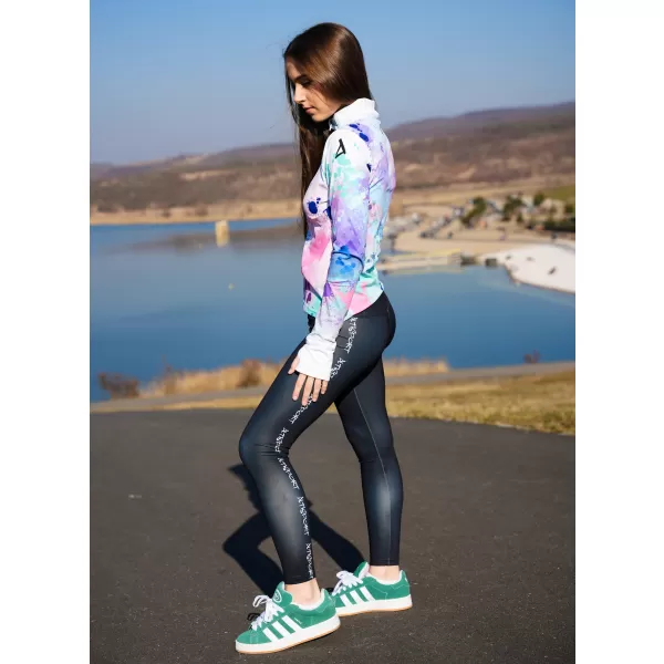  Frauen Sport Sweatshirt Premium Plus ALTISPORT VOJ/ALW055MI04 LILA/GRÜN 