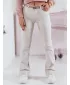 Damenhosen DSTREET FLAREJOY UY2367 BEIGE