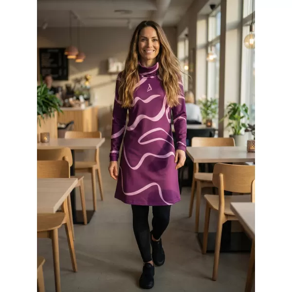  Damen erweitertes Premium -Sweatshirt ALTISPORT VOJ/ALW088MI06 ROSA 