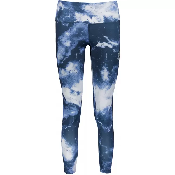  Lange Leggings für Frauen Premium ALTISPORT VOJ/ALW066LEG01 DUNKELBLAU 