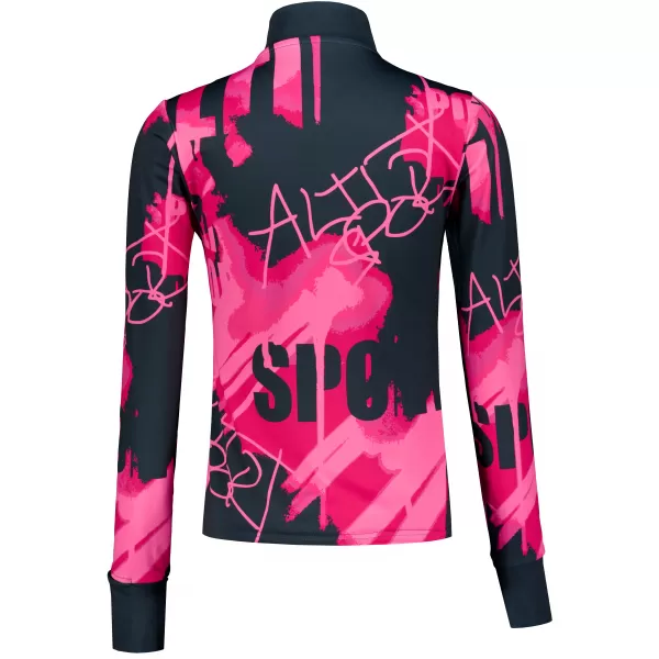  Frauen Sport Sweatshirt Premium Plus ALTISPORT VOJ/ALW076MI04 HEIßROSA 