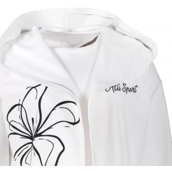  Premium-Cardigan für Damen ALTISPORT VOJ/ALW075MI07 WEIß 
