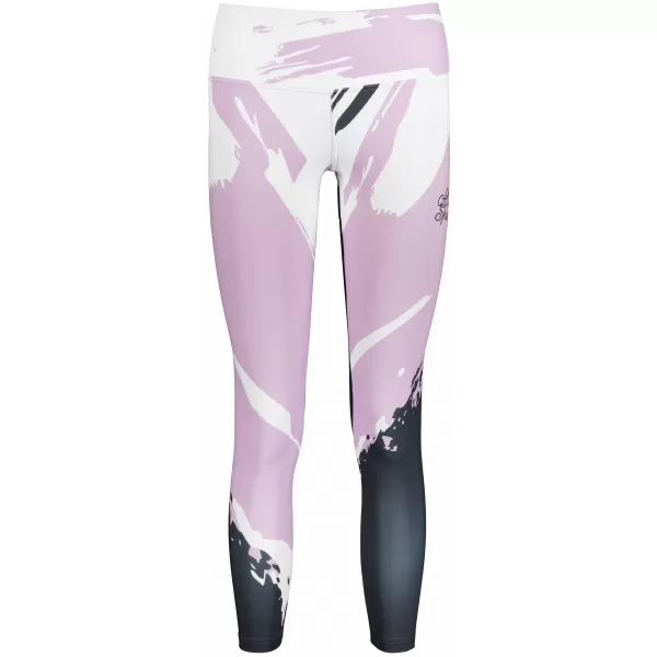  Lange Leggings für Frauen Premium ALTISPORT VOJ/ALW081LEG01 ROSA SCHWARZ 